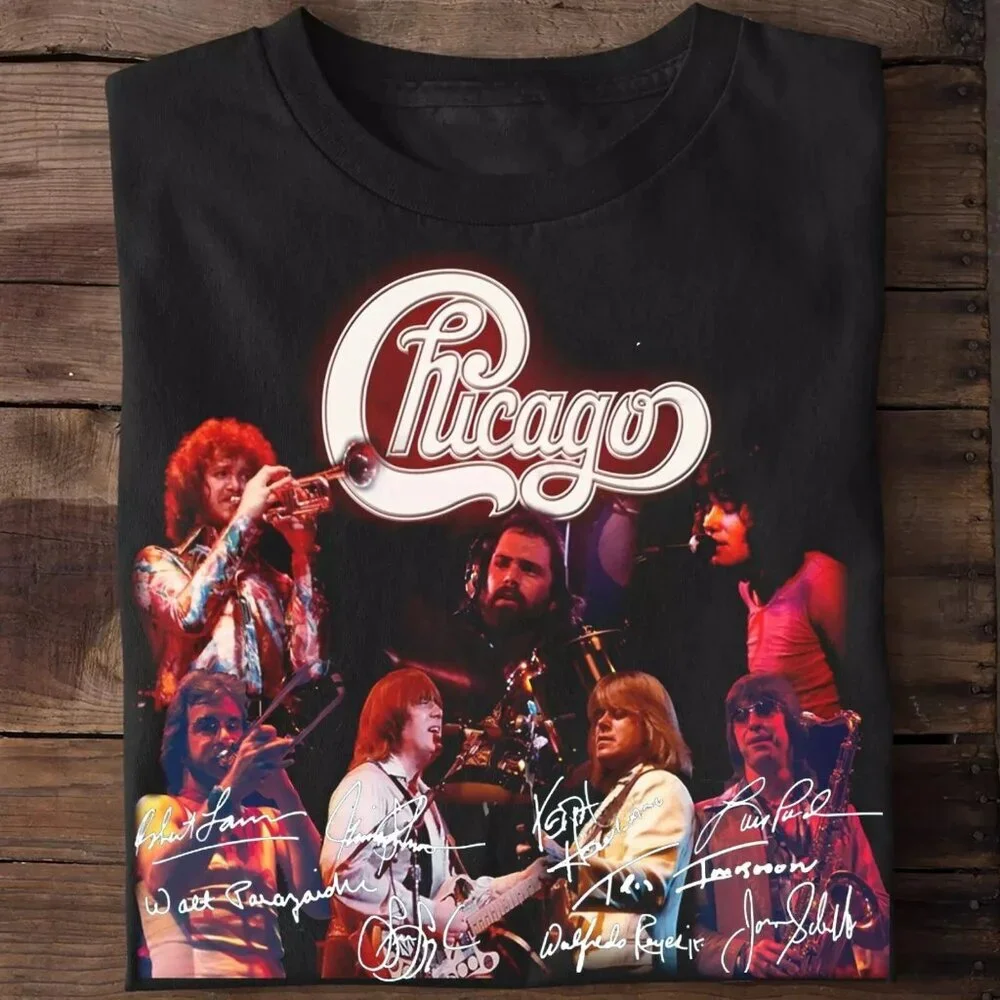Chicago Band Concert Tour Shirt – Vintage Rock Tee – Retro Classic Music Fan 05
